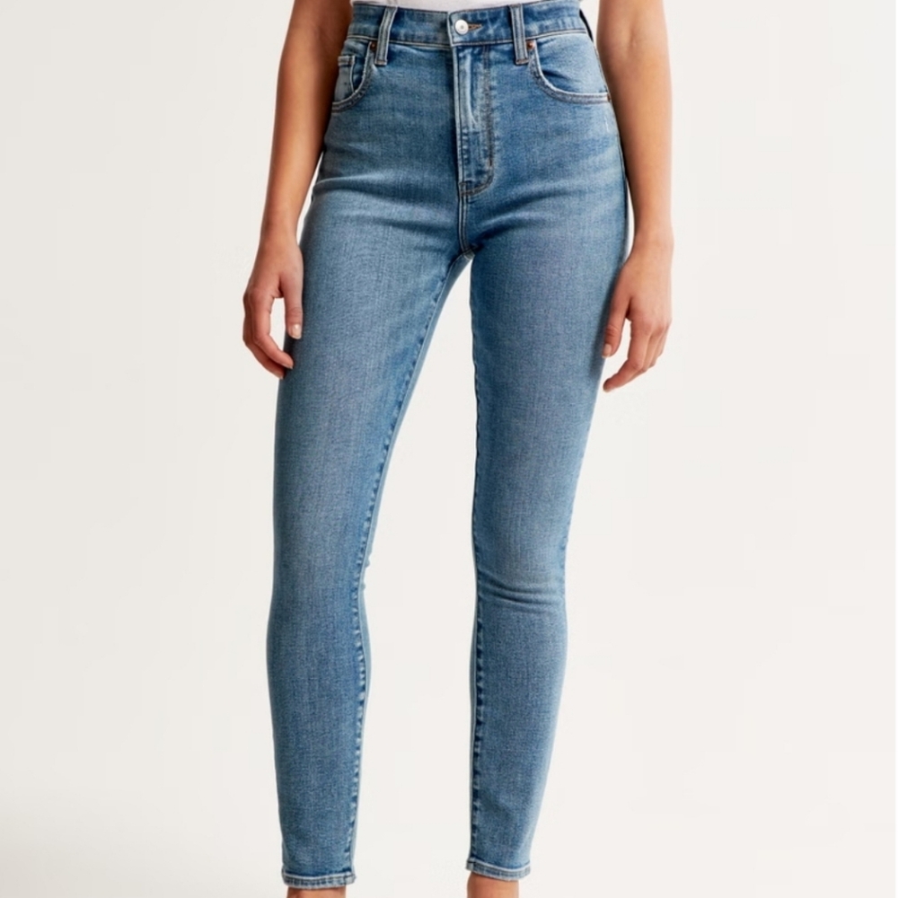 Abercrombie & Fitch High Rise Super Skinny Ankle Size 20 Short